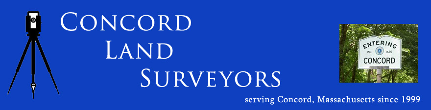 Concord Land Surveyors Title Bar